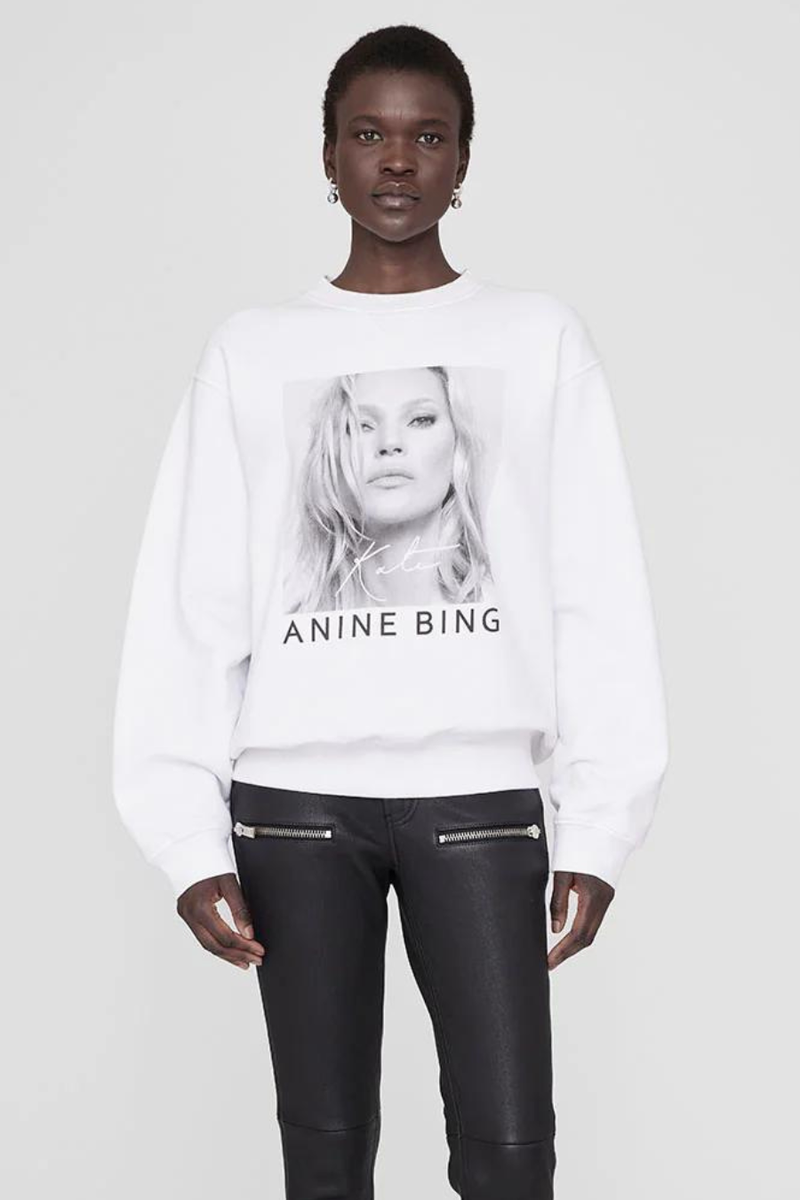 Ramona Sweatshirt Kate Moss White