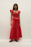 Janaina Top Red
