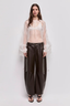 Harper Barrel Pants Chocolate
