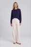 Margot Round Neck Sweater Dark Navy