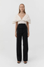 Structured Veil Top Talco