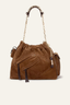 June Suede Tote Bag Brown