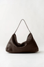 Woven Hobo Bag Coffee
