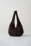 Soft Oval Shoulder Bag Coffee