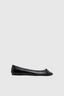Bow Ballet Flat Black