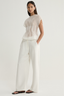 Monroe Top White