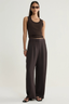 Silas Knit Top Chocolate