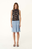 Faith Petticoat Skirt French Blue