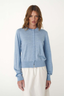 Maeve Merino Spring Cardigan Sky Marle