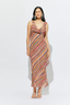 Riley Sash Dress Liquorice Stripe