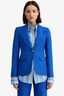 Pintuck Blazer Nautical Blue