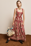 Kenny Midi Dress Red
