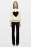 Soulo Sweater Heart Ecru