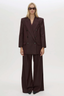 Revera Oversized Blazer Choc Burgundy