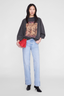 Miles Sweatshirt Tiger Bing Washed Black