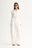 Penny Knit Cardigan White