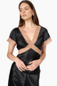 Romola Silk Top Black