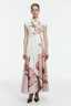 Droplet Midi Dress Flourish Rose