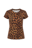 Ressi Fitted Tee Javan Leopard