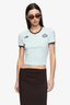 Solara Tee Sky Blue/ Choc
