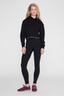 Dany Cropped Hoodie Black