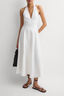 Marais Midi Dress White