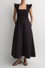 Dama Midi Dress Carob