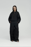 Convertible Cargo Trouser Black