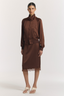 Flemington Skirt Walnut Brown