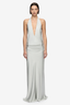 Nalu Halter Maxi Dress Silver