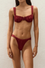 Dinard Bikini Top Porto Red