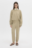 Thome Emb Track Pant Oyster