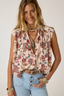 Bianca Sleeveless Shirt Sweet Iris
