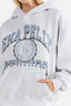 Aleague Hoodie White Marle