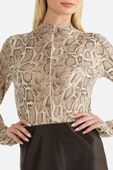 Sadie Top Snakeskin