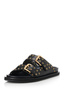 Patsy Sandal Black Leather