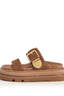 Velda Suede Sandal Peanut