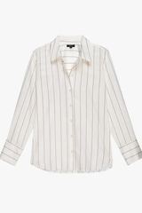 Saige Button Down Shirt Brixton Stripe