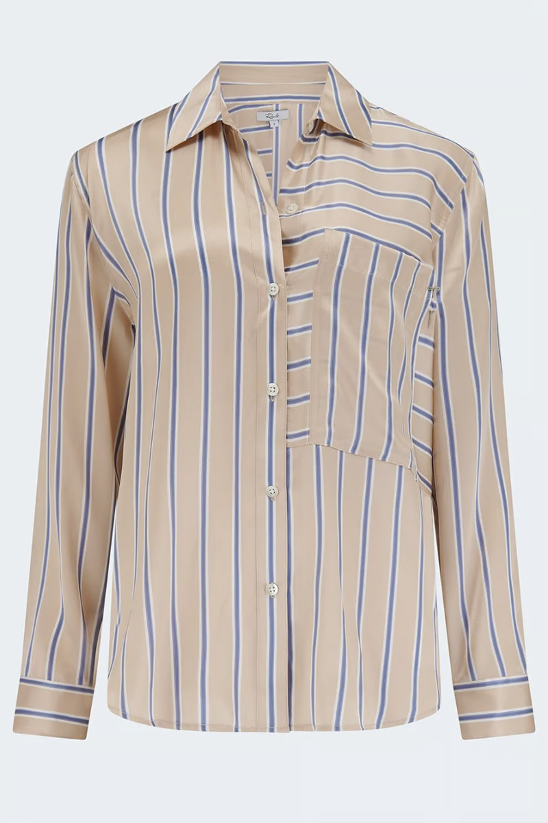 Spencer Shirt Sandstone Stripe