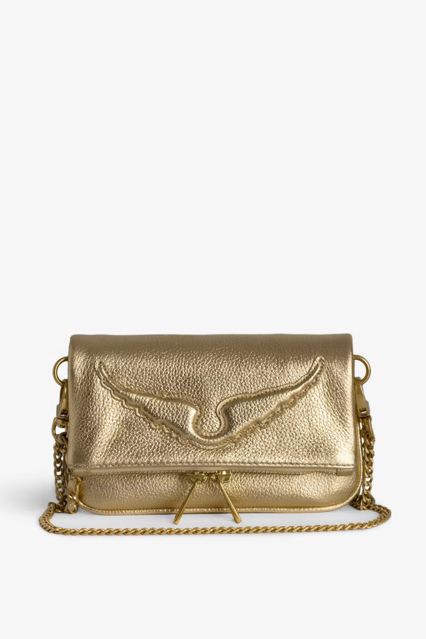 Rock Nano Wings Bag Metallic Grain Gold