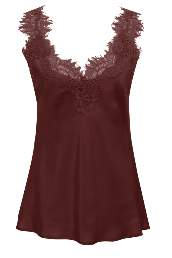 Harper Strap Cami Red Wine