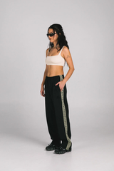 Geo track Pants Black