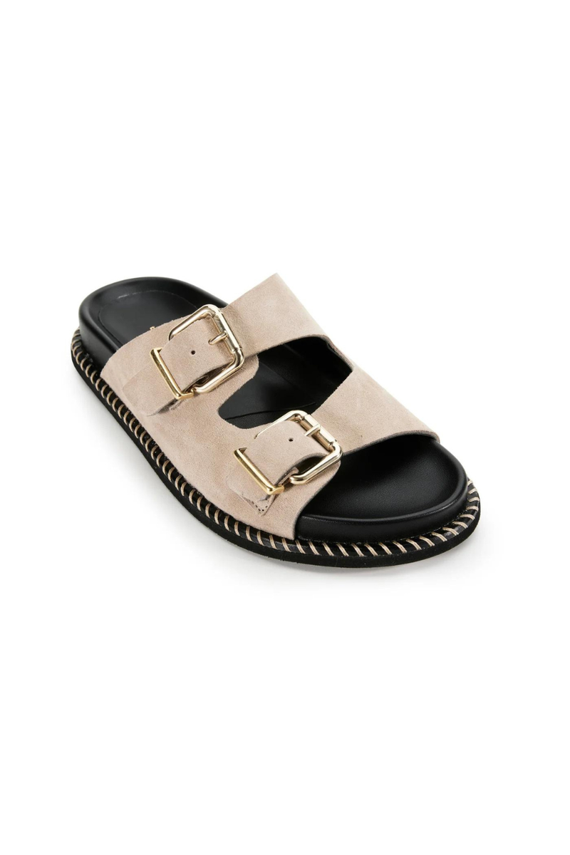 Venice Suede Slide Sand