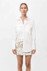 Silk Mini Skirt Atlas