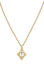 Reya Necklace Gold With White Topaz
