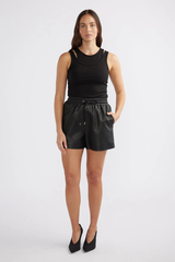 Melissa Leather Short