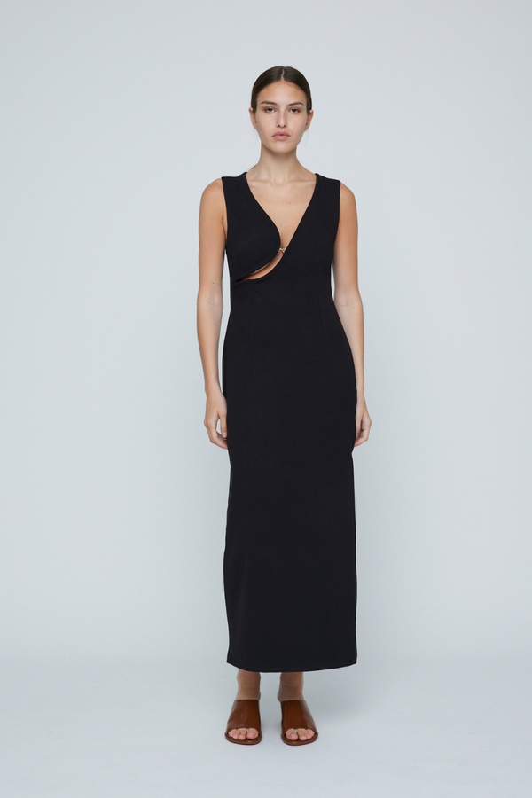 Lila Maxi Dress Black