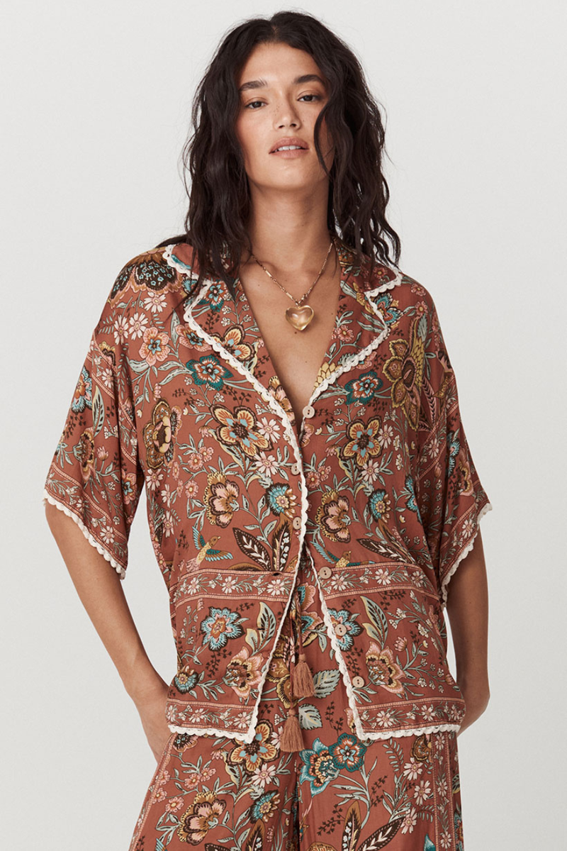 Mojave Lily Shirt Amber