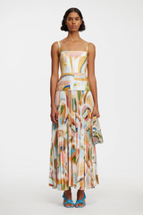 Leasgill Midi Dress Cubist Canyon