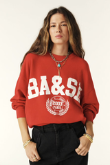 Benjamin Sweatshirt Rouge